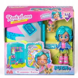 Magicbox KOOKYLOOS S Suzie Q´s Kufor Kufor SUZIE Akčná figúrka + zvieratko